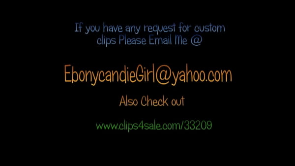 Ebony Candi Girl's Pee Piss Crush Promo