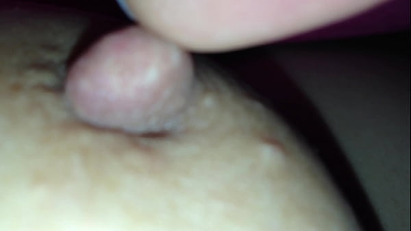 Touching Chinese girlfriend's boobs while s.