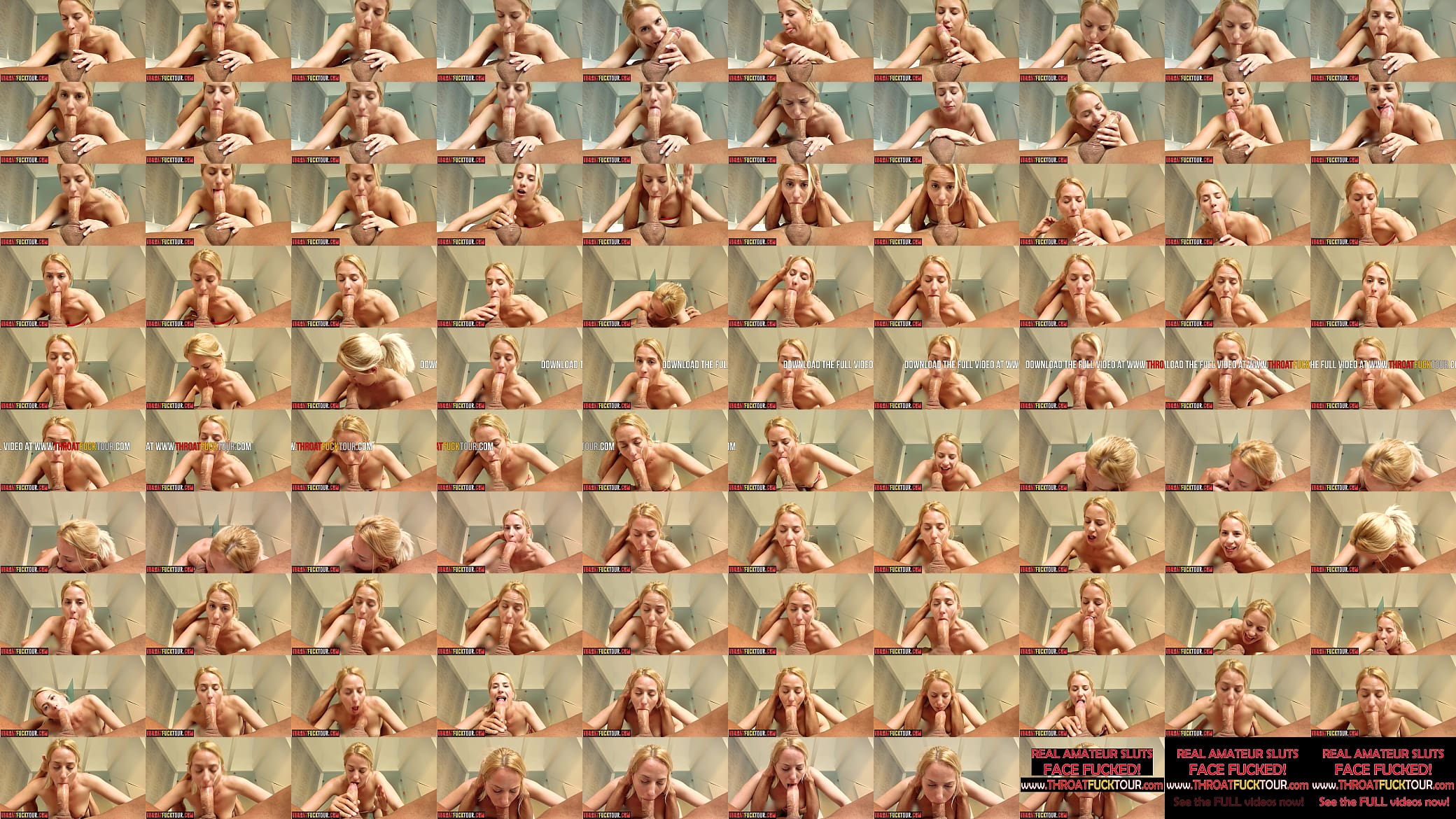 Hot European blonde MILF Amy Douxxx during extreme face fucking 预览图