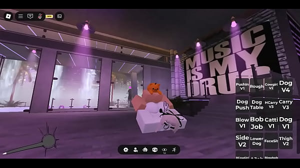 Fucking girl in my own Roblox condo