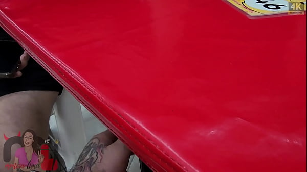 I went to the bakery just to eat a light pastry but I didn't expect to be recognized by a bastard who wouldn't stop looking at me, I went over and we went to fuck in the car.