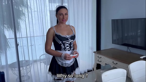 Naughty Maid Gets Punished and Fucked by the Angry Hotel Guest