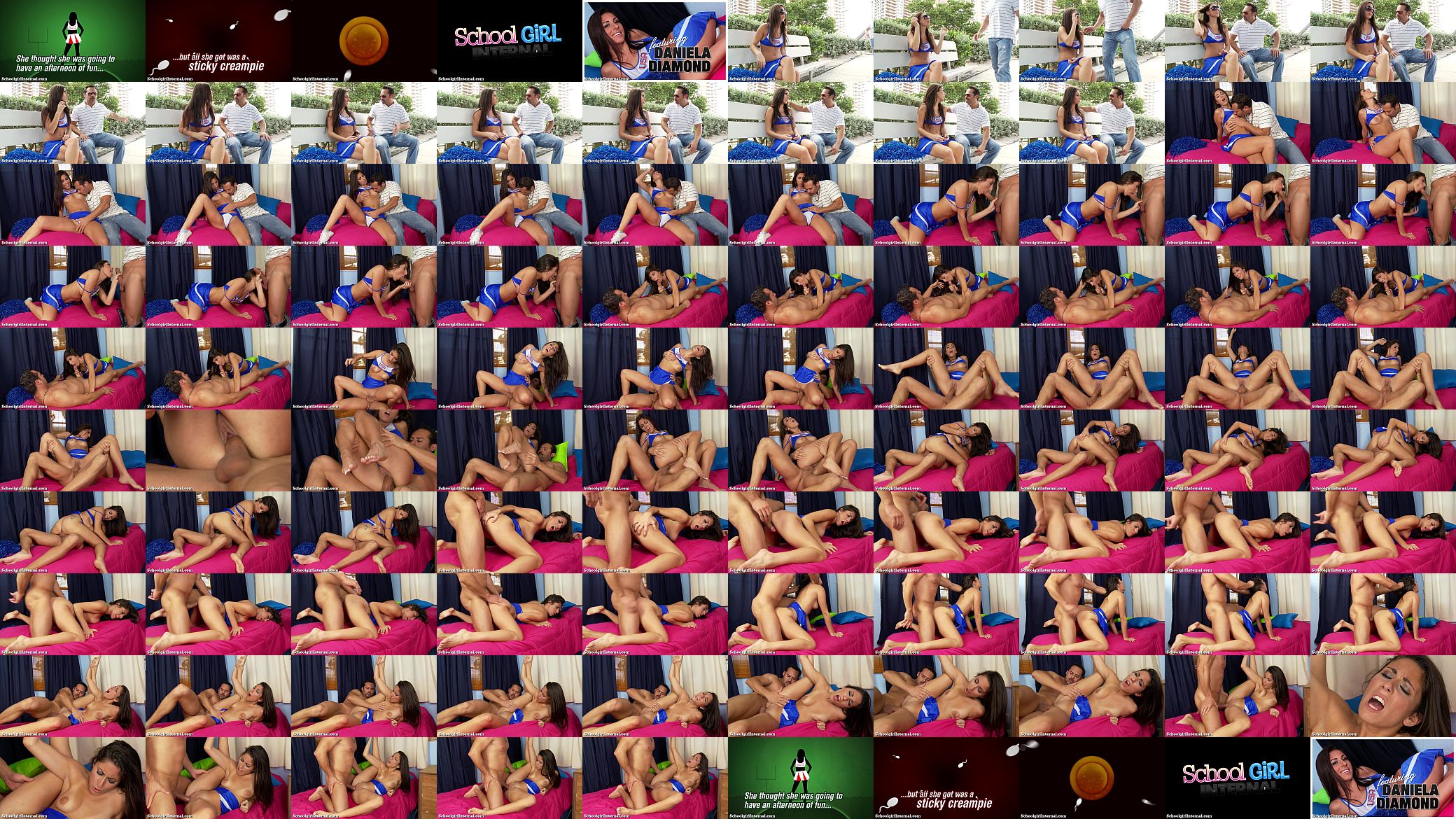 Cheerleader Teen Hardcore Creampie! 预览图