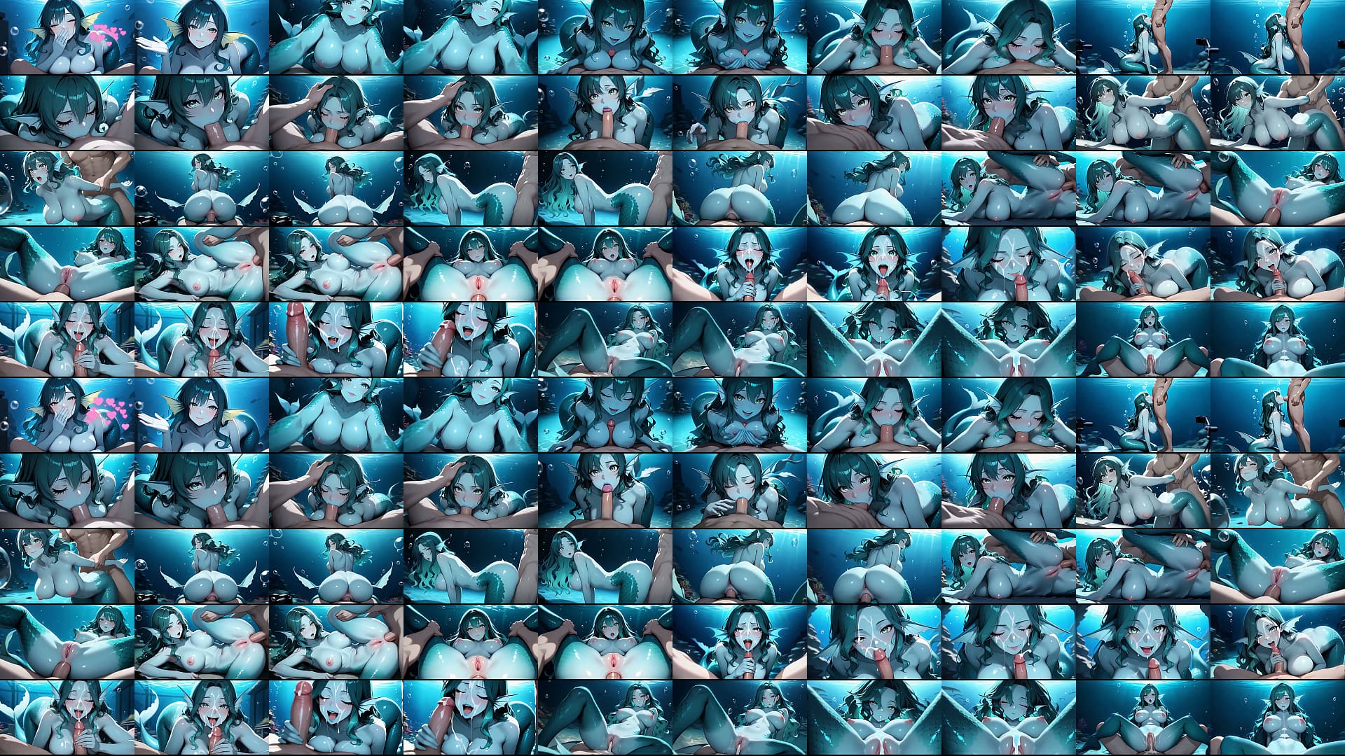 [Generated By AI] Mermaid Sucking And Fucking 预览图