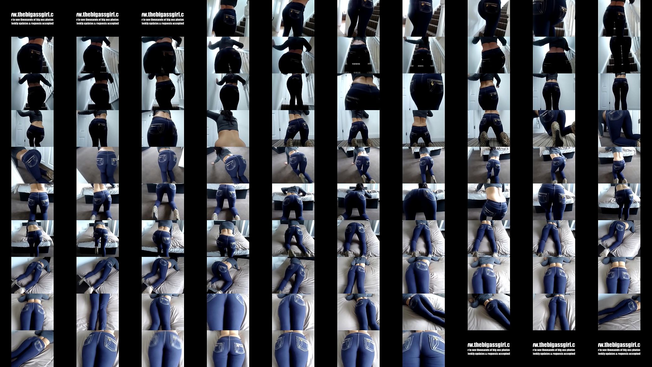 blue tight leggings 预览图