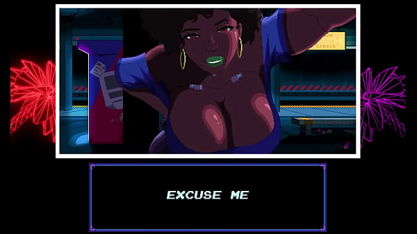 Ms Nightingale - Big tits Black Cyberpunk girl