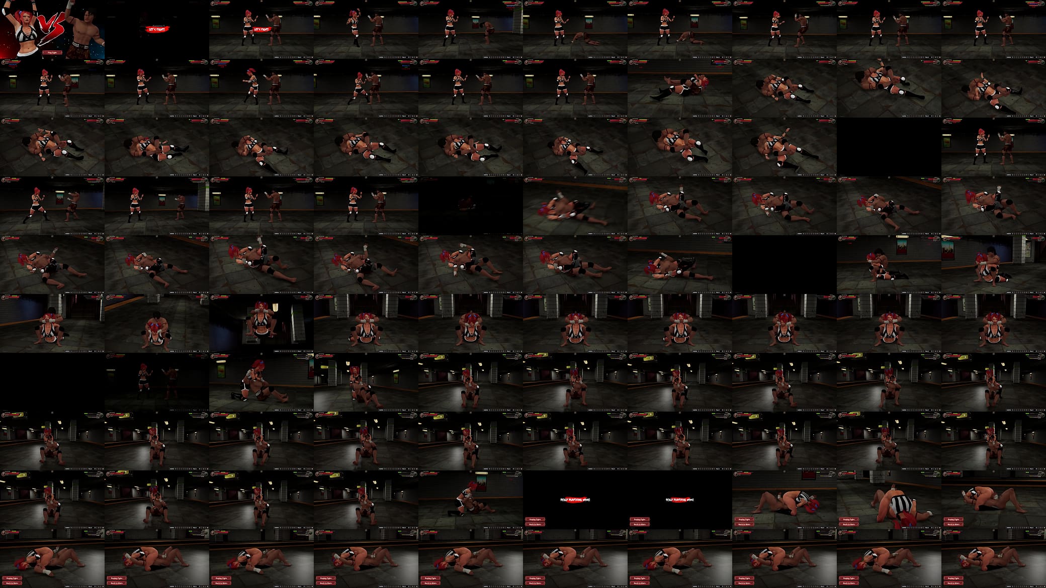 Polly Plaything VS GIULIUS (Naked Fighter 3D) 预览图