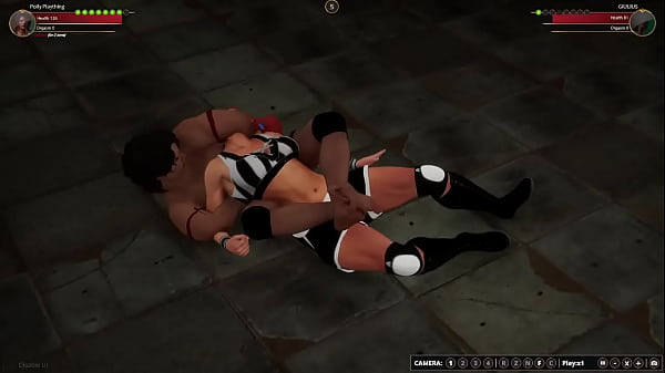Polly Plaything VS GIULIUS (Naked Fighter 3D)