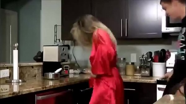 Cory Chase in Young stepSon Fucks his Hot StepMom in the Kitchen