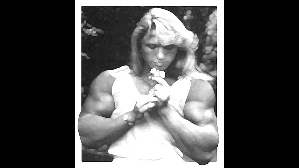 Female bodybuilding fbb bodybuilder bbw muscle art