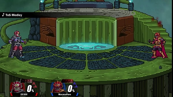 SSF2 batalla contra MacacoPere