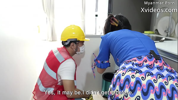 The Pipe Worker Fucked his Boss Wife Ass