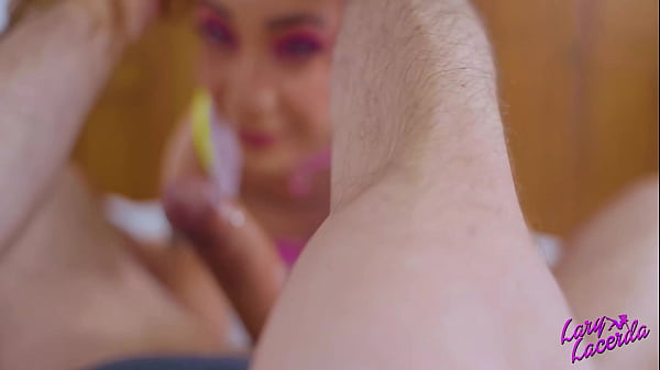 The stepfather stays hidden and saw his stepdaughter looking hot and fucks her with gusto, she delights in her horny relative's cock