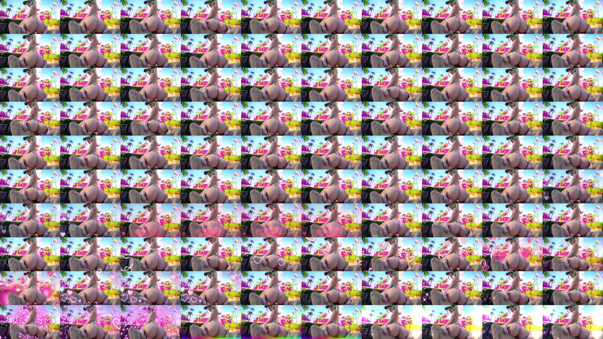 Thicc blonde riding (loop   rewind) 预览图