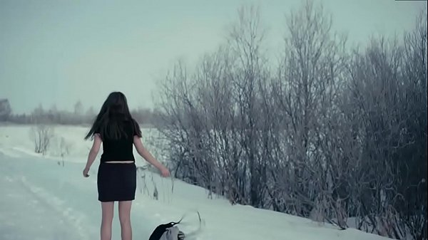 Download Video - Alisa Shitikova Naked Snow Run  in Me Too