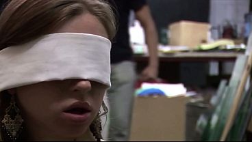 A Blindfolded Tina Gabriel Has A Couple Of Cocks Inside Of Her In This One