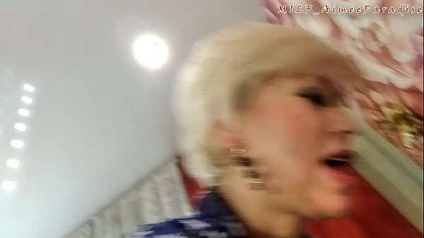 My depraved mature lady plays with my dick...