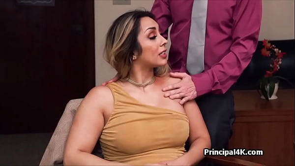 Principal swaps juicy pussies at the office