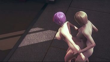 Uncensored Hentai - Tanami Hard sex with Futanari girl - Japanese Asian Manga Anime Game Porn