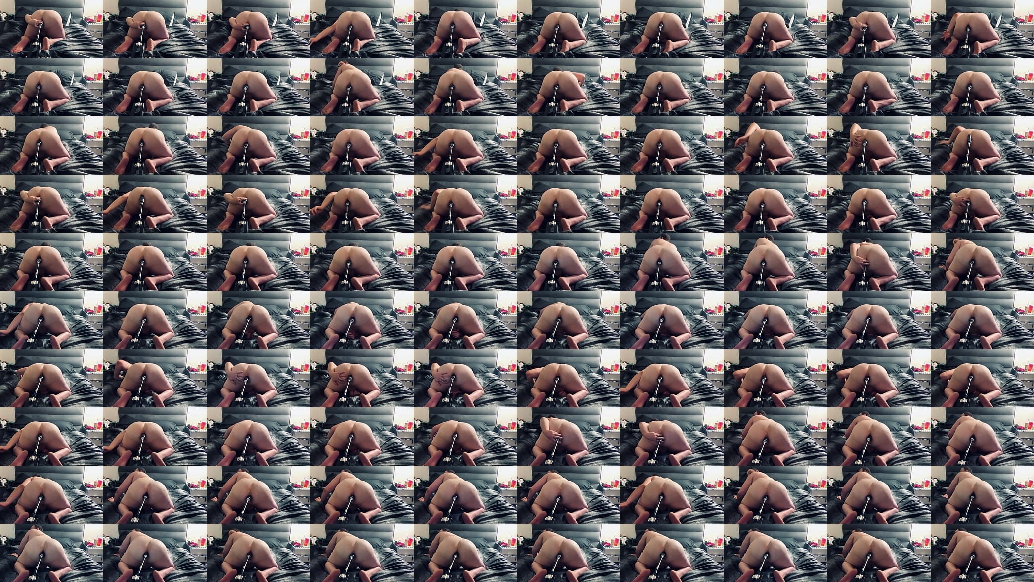 Getting Hammered By My Fuck Machine 预览图