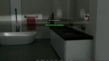 Away From Home #14 - Liam Fucking Lily in Her Room While Her Step Dad is Outside | NSFW Visual Novel Gameplay 10 min