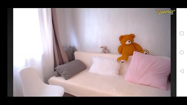Camgirl evaava cute show spank and spread