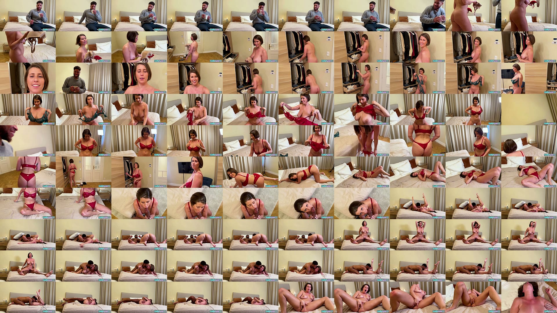 The Ultimate BTS scene with BBC Little Maly at LadyLyne 预览图