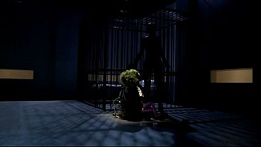 Fit Teen in Fishnet Body Suit Gets Huge Cumshot (LONG VERSION)