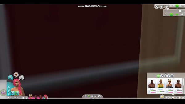 Sims porno interracial