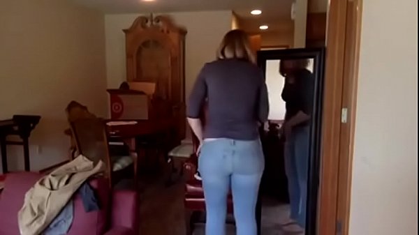 trying clothes milf