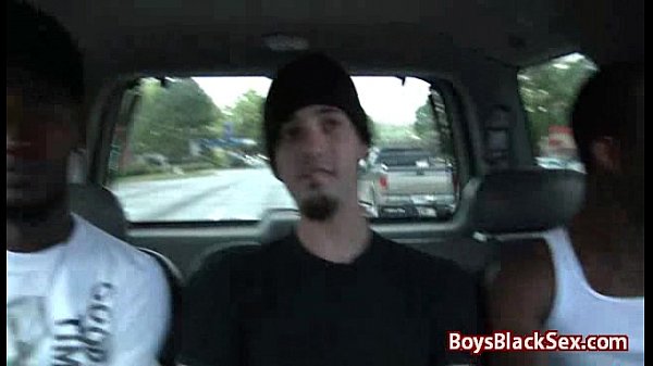 Interracial Gay Bareback Hardcore Dick Sucking 01