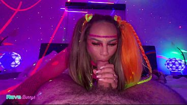 Essie Gotback Rides Brian Omally Until He Pumps Her Pussy Full Of Cum!