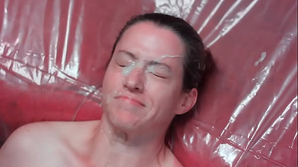 Homemade fake bukkake 4
