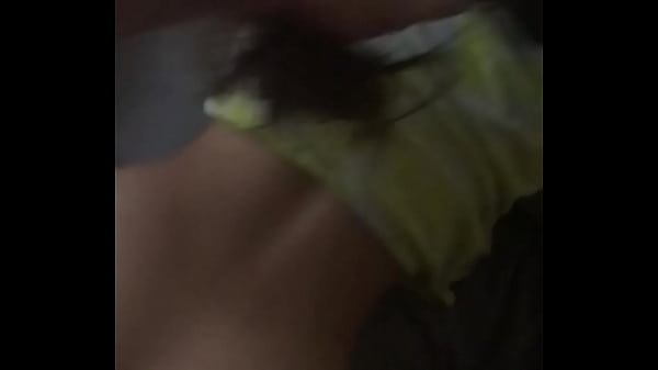 pulling her hair just the way she likes