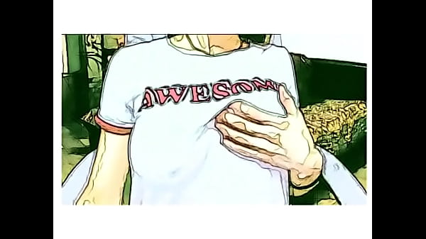 Wonderfull girl show something alone