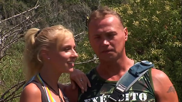 Eva Niev Swallows Two Loads After Getting Double Penetrated