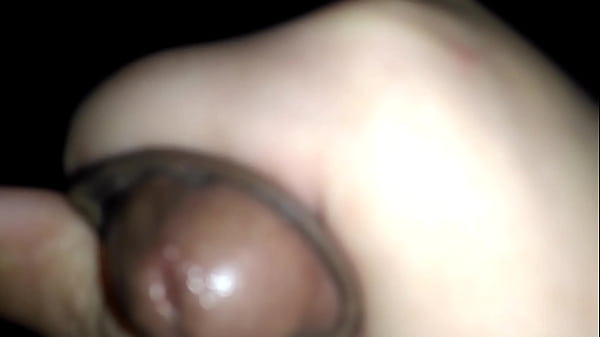 Hairy straight guy experiments with virgin ass and cums