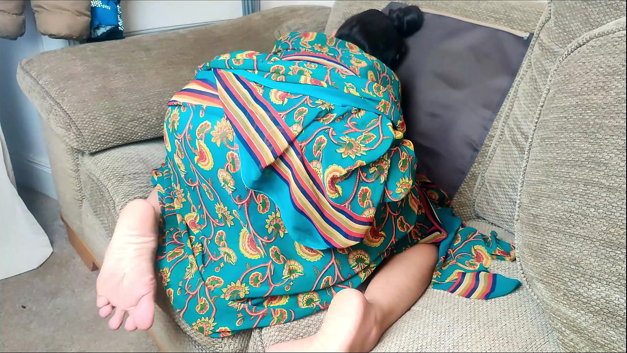 Amateur Stepmother In The Forest With Her Stepson Shows Off And Lets Him Touch Her Tits, Ass And Huge Cameltoe Desi Bhabhi