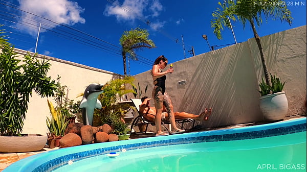 pool fucked from dirty ass to mouth, they cum on my face, so much load!!! I swallow.-cam 2-