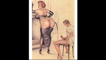 vintage erotic art