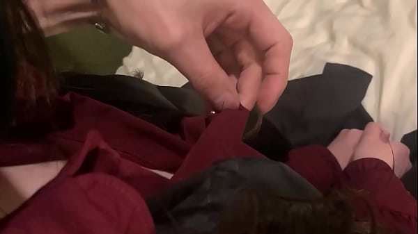 Hardcore sex with an 18-year-old college girl who gets wet when .