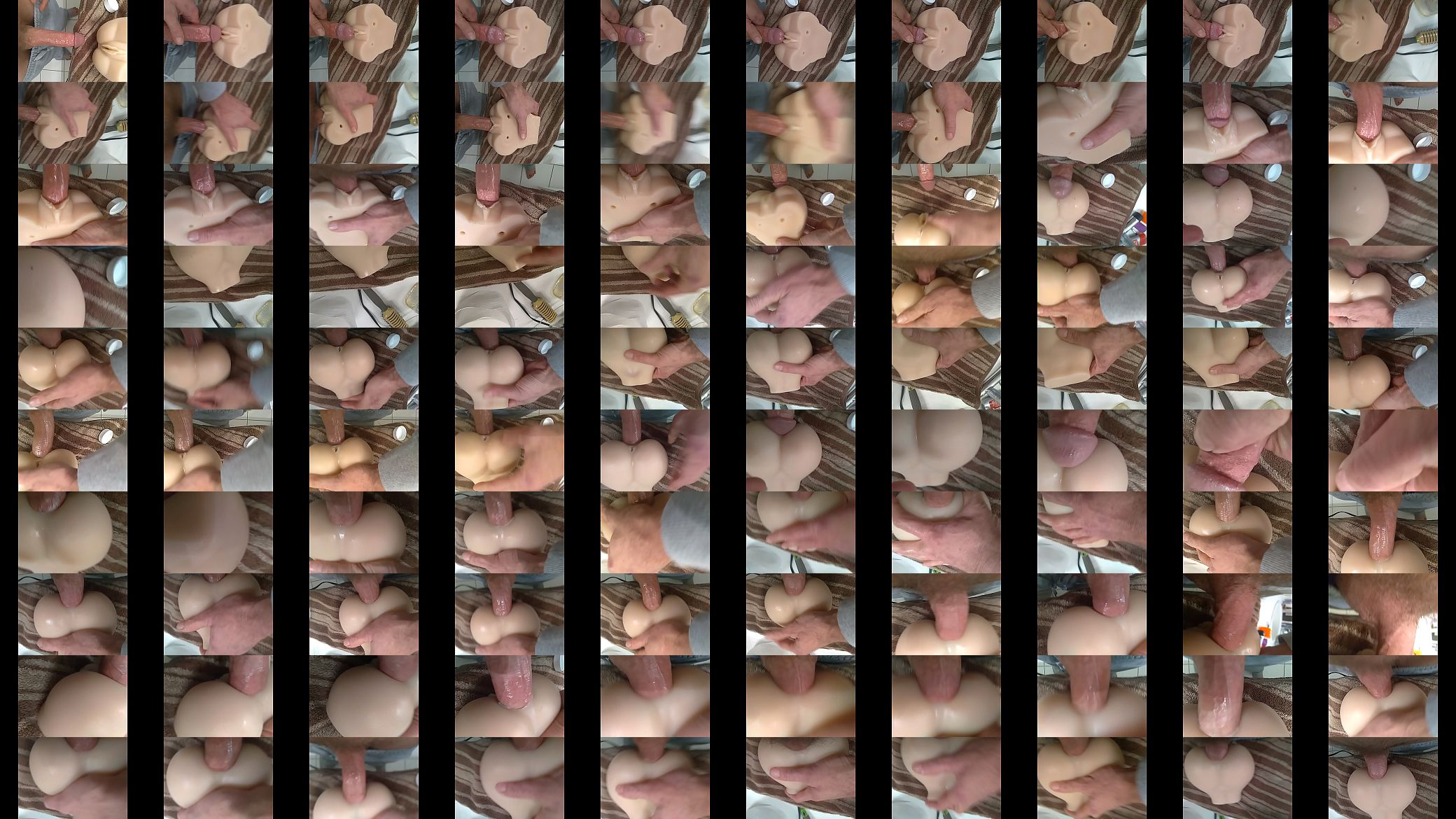 Masturbation, fucking pocket pussy, jackoff 预览图