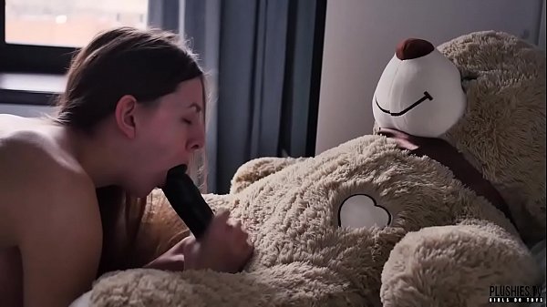 y. student and teddy bear morning sex with cum in mouth