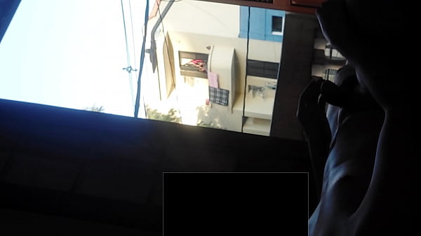 Download Video - Flash dick masturbation to curious neighbor that look many times