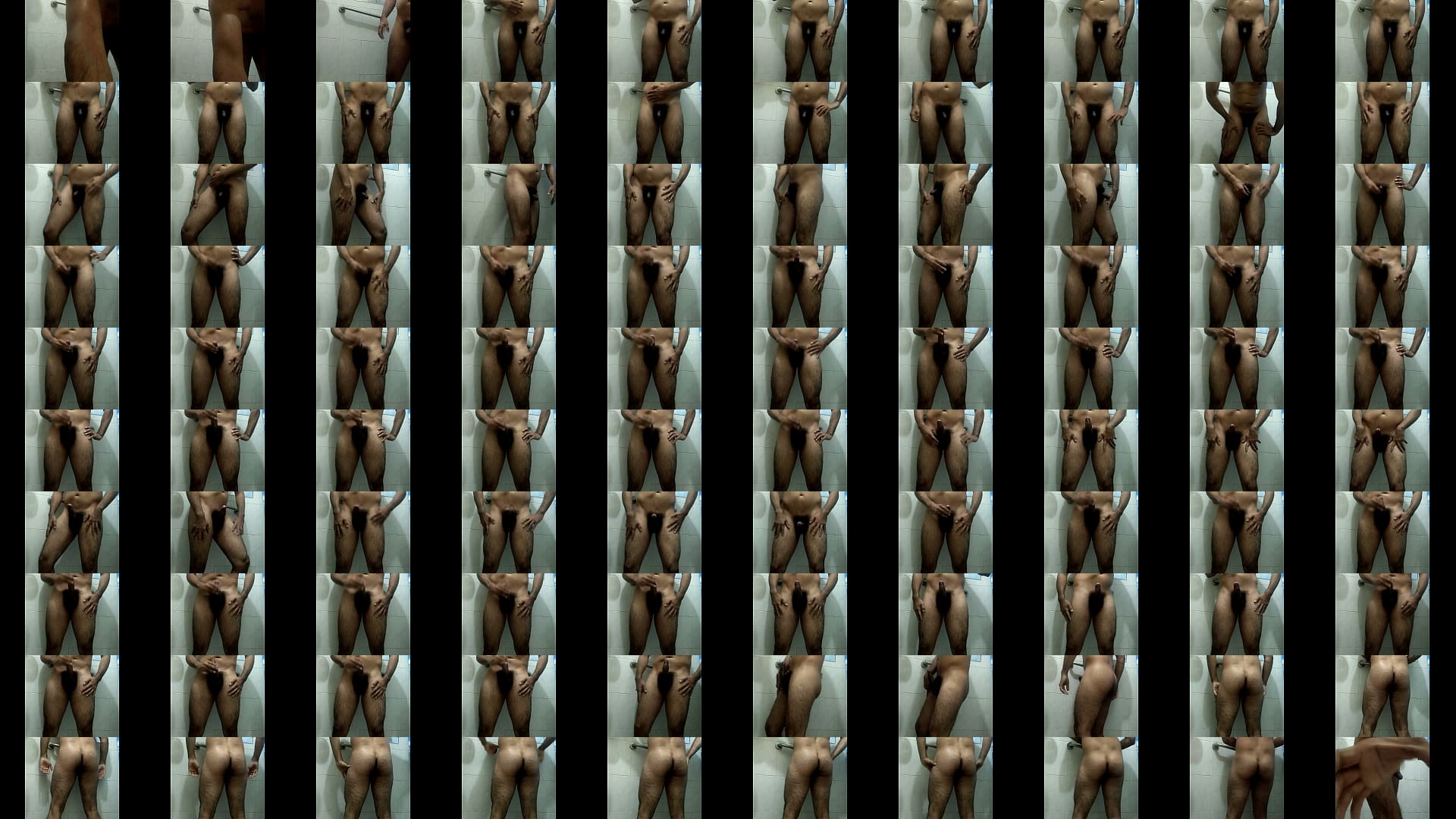 Yo divirtuendome en el ba&ntilde;o provoc&aacute;ndome buenas erecciones y bailando sexy para ellas con mi cuerpo atl&eacute;tico 预览图