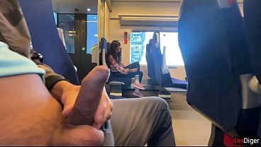 Download Video - A stranger girl jerked off and sucked me in the train in public