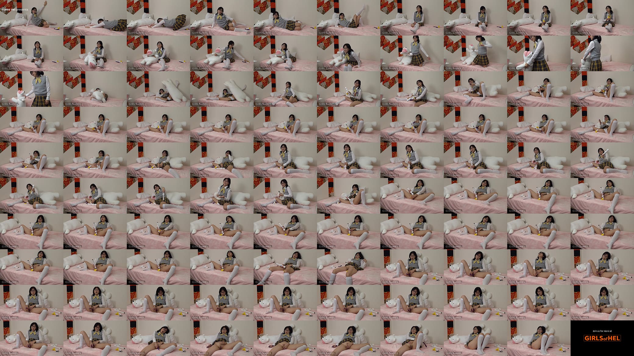 Japanese student loves to play with herself after school day is done 预览图