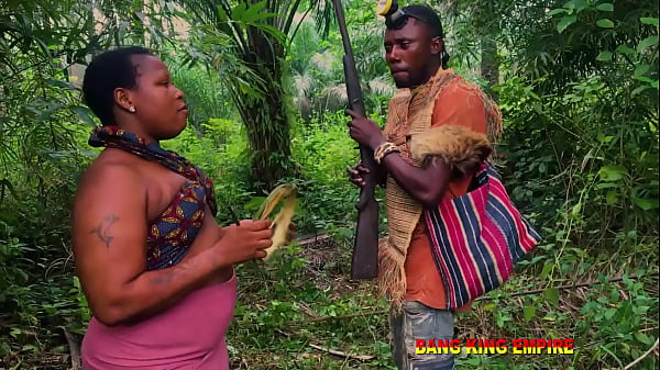 Download Video - African hunter fucked strange BBW woman in the forest and this happened to him -