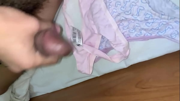 Download Video - I found a lot of stepsister's panties and masturbate on them