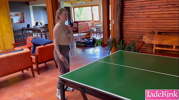 Christmas Special!! Stripping Naked Ping Pong With Cousin